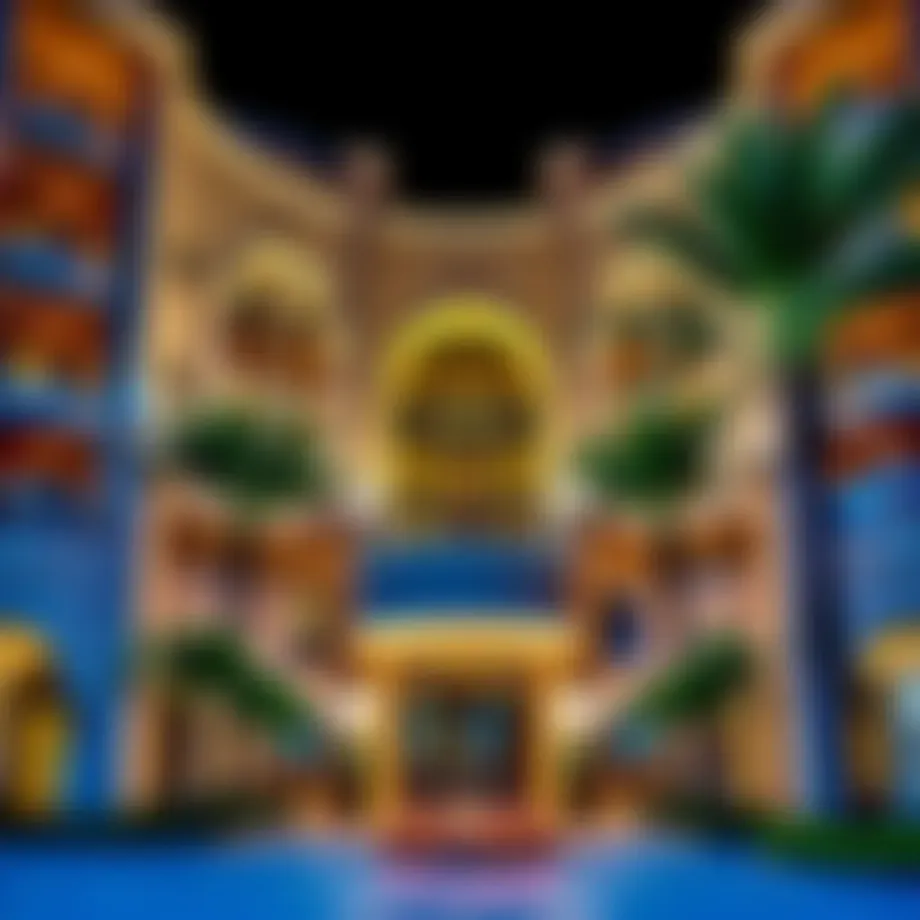 Architectural design of Friends Corner in Jumeirah Village Circle