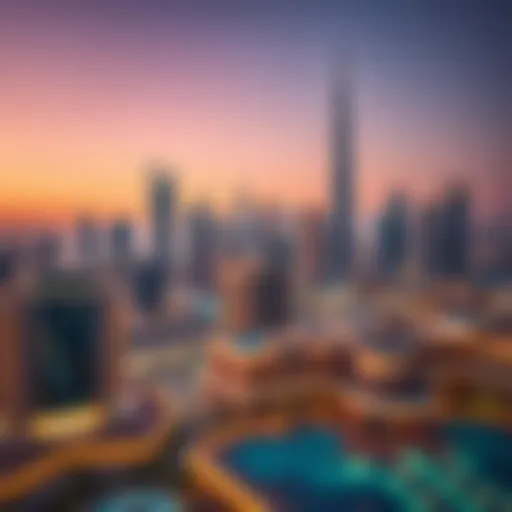 A panoramic view of Dubai's skyline showcasing innovative architecture.