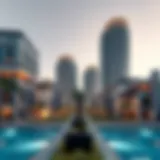 Stunning view of Imperial Avenue showcasing its modern architecture