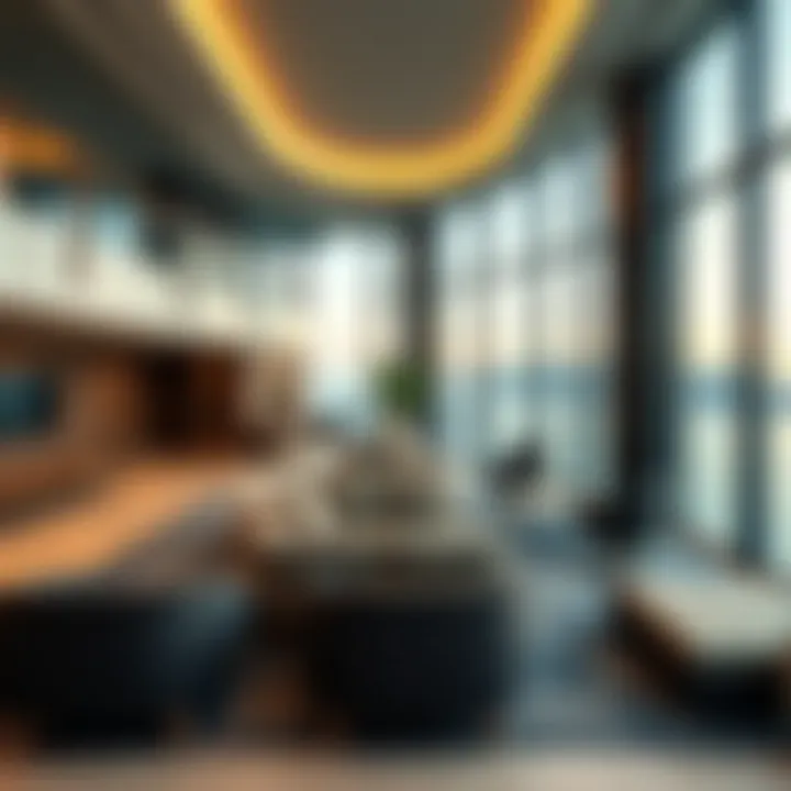 Luxurious amenities within Marina Gate Tower, highlighting leisure facilities