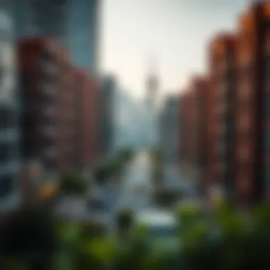 Surrounding community and skyline view near Marina Gate Tower