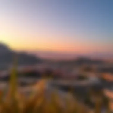 Scenic view of Hatta's unique landscape