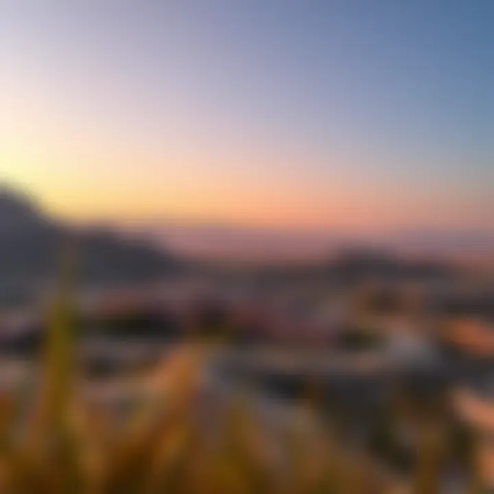 Scenic view of Hatta's unique landscape