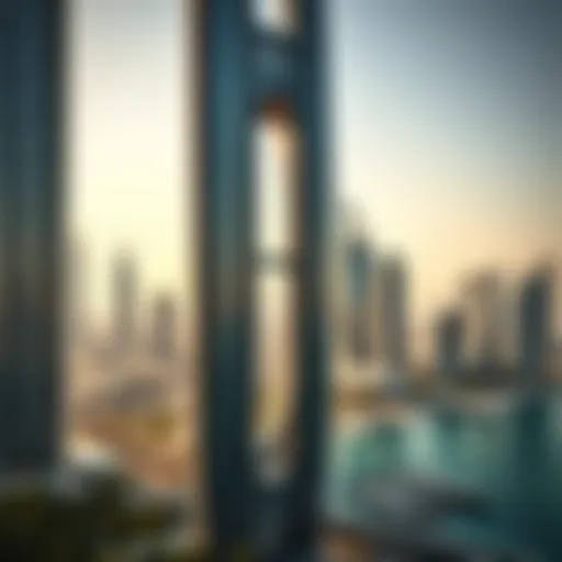 Stunning skyline of Dubai showcasing luxury properties