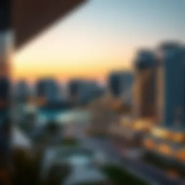 Graph illustrating rental price trends in Al Quoz