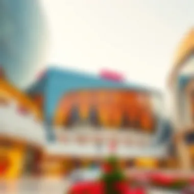 Architectural Marvel of NMC Capital Mall Architectural marvel of NMC Capital Mall showcasing its unique design