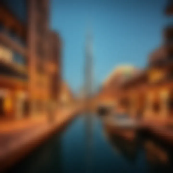 Historical Journey of the Canal Region Leading to One Canal Dubai Historical context images depicting the evolution of the Dubai canal region