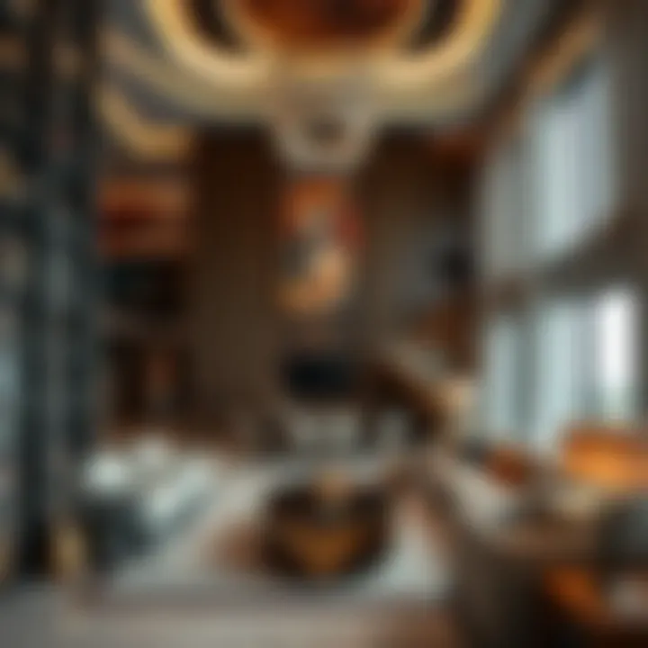 Interior design highlighting luxurious features and modern amenities of One Zabeel