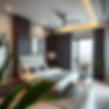 Modern Studio Room Design Modern studio room interior with stylish decor