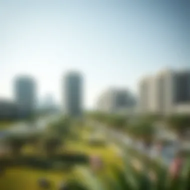 Green spaces and parks integrated into Shawamekh City's urban planning