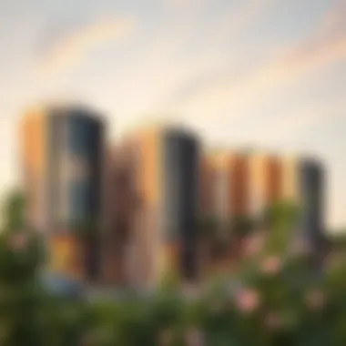 Rendering of innovative residential development in Shawamekh City