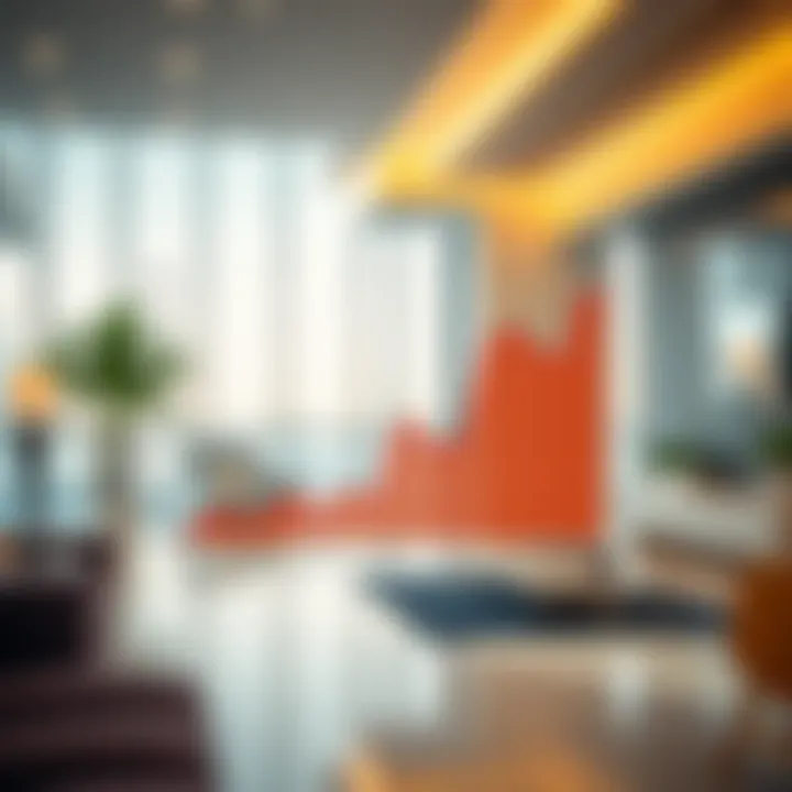 Graph depicting pricing trends in the single partition room market.