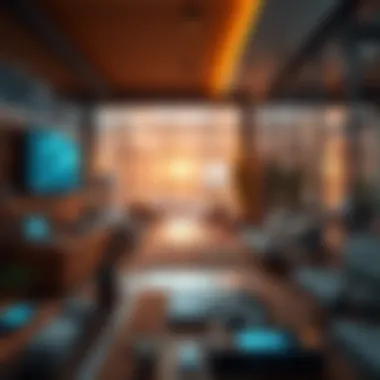 Technological Advances Shaping Globalization Technological devices illustrating digital globalization