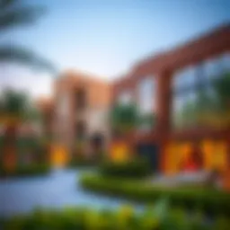 Architectural design of eco-friendly buildings in Dubai