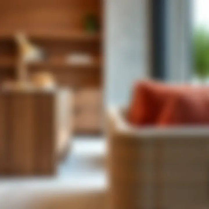 Close-up of sustainable furniture materials used by The One Furniture