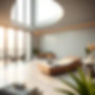 Serene Wellness Retreat in Dubai A serene wellness retreat showcasing calming interiors