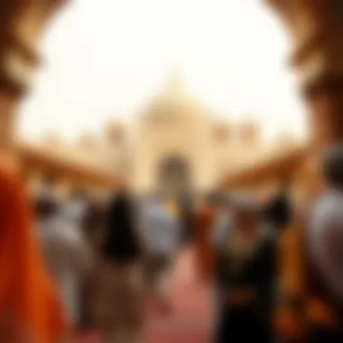 A traditional Eid gathering showcasing cultural heritage