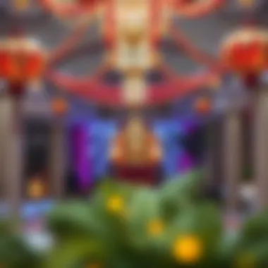 Traditional Emirati decorations during holidays