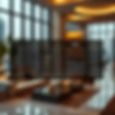 Comparative chart of rental prices across different Dubai neighborhoods