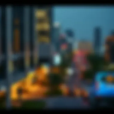 Map highlighting key locations on Alserkal Avenue