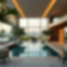 Luxurious living spaces surrounded by nature in Valley Nara Emaar