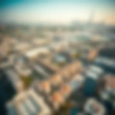 Vinicia: A New Landmark in Dubai's Urban Fabric Aerial view of the Vinicia project within Dubai's urban landscape