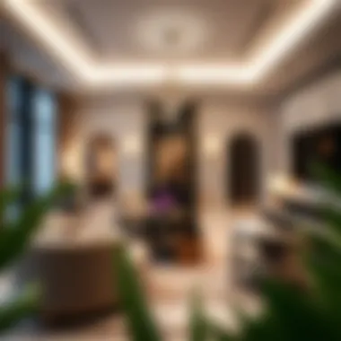 Luxurious interior of Zada Residence featuring stylish decor